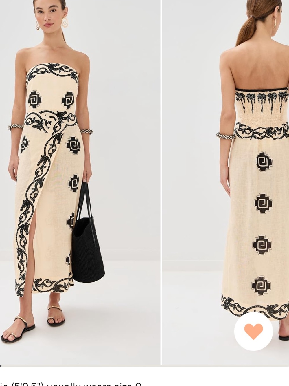 Johanna Ortiz Ancient Ankle Linen Dress